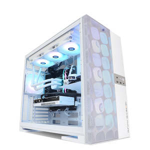 Core Series Gaming Pc: Catalyst NEO RTX 5060 Ryzen 5 7500F Gaming PC - WHITE