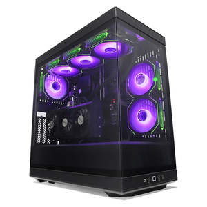 Empyreal SWIFT RTX 4070 Core i5-14400F Gaming PC - Black
