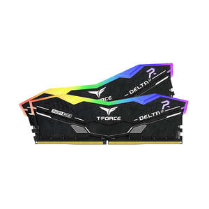 TeamGroup T-Force Delta Alpha RGB 32GB (2x16GB) DDR5-6000 CL38 Memory - Black