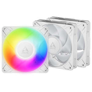 Arctic P12 PRO A-RGB 120mm Premium Cooling Fan - White - 3 Pack