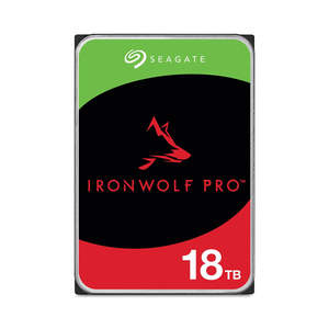 Hard Drive: Seagate Ironwolf Pro 18TB NAS Hard Drive (ST18000NT001)