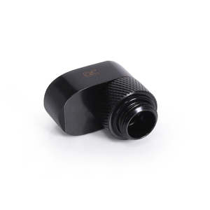 Alphacool Eiszapfen 16mm Offset Rotatable G1/4 M-F Fitting - Black