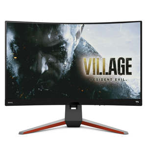 Gaming Monitors: BenQ MOBIUZ EX3210R 32” 2K QHD VA 165Hz 1ms Curved Gaming Monitor - Showroom Demo Unit