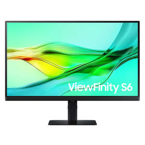Home And Office Monitors: Samsung ViewFinity S6 S32D604UAE 27'' WQHD 100Hz HDR10 Monitor