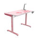 Eureka Ergonomic I44-P Gaming Desk - Pink