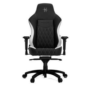 Gaming Chairs: VERTAGEAR XL800 Gaming Chair Black and White with Headrest/Lumbar Pillows
