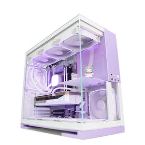 Gaming Pc: Catalyst AMP RTX 5080 Ryzen 7 9800X3D Gaming PC - Pastel Purple