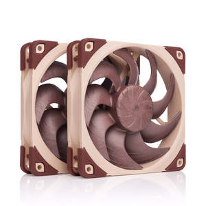 Case Fans: Noctua NF-A12x25 G2 PWM Sx2-PP 120mm 1800rpm Cooling Fan - Twin Pack