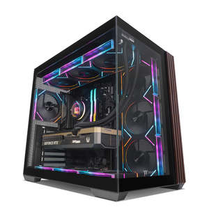 Agility RTX 5070 Ti Ryzen 7 9800X3D Gaming PC - Wood
