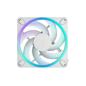 Cooling: Fractal Design Momentum 12 RGB PWM 120mm Fan - White