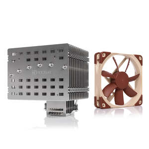 Cpu Air Cooling: Noctua NH-P1 Fanless Passive CPU Cooler + Noctua NF-S12A PWM 120mm Fan