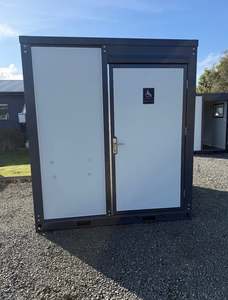 Portable Toilet Bathroom: LARGE, ACCESSIBLE BATHROOM POD
