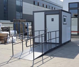 Portable Toilet Bathroom: WHEELCHAIR ACCESSIBLE BATHROOM POD