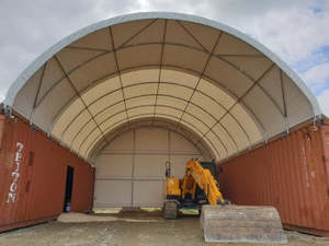 Container Shelters: C2640E - 26 x 40 FT CONTAINER SHELTER - SOLD OUT