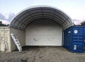 C2020E - 20 x 20 FT CONTAINER SHELTER***IN STOCK***