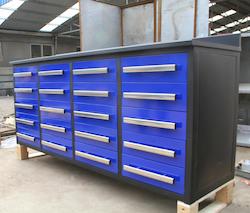 Work Benches: 20 DRAW BLUE WORK BENCH **TAKING PREORDERS FOR JULY**