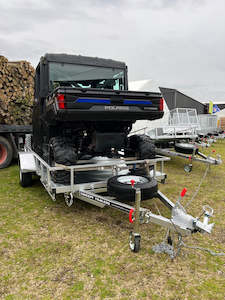 12x6 ATV TRAILER-TILT- BRAKED- 1.6T GVM