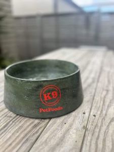 Dog Bowls Concrete Dog Bowls: ➕ Upgrade - Custom Logos Available Again Soon