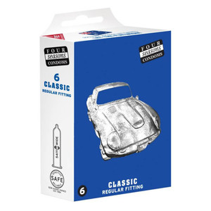 Products: Four Seasons Regular Condoms 6 Pack