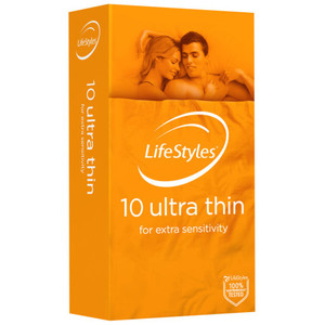 Products: LifeStyles ULTRA THIN Condoms - 10 Pack