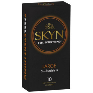 Products: LifeStyles SKYN Large Soft Non-Latex Condoms - 10 Pack