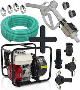 Ketta Calf 3620E Pacer poly milk pump (electric start) kit with 30 m x 25 mm (1 &hellip;