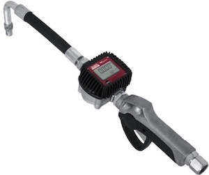 Piusi K400 oil control gun and digital flow meter with flexible spout 30 lpm 70 &hellip;