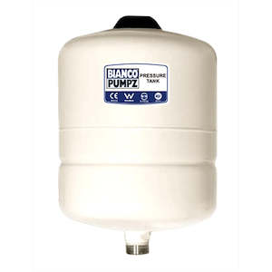 Accessories For Pumps: BIA-BPT-8 - Bianco Pressure Tank 8 Litre Vertical Almond  4 Bar Pre-Charge