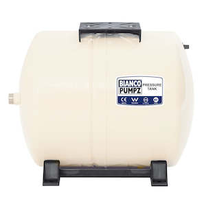 BIA-BPT-60H - Bianco Pressure Tank 60 Litre Horizontal Almond  4 Bar Pre-Charge