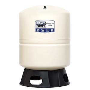 Accessories For Pumps: BIA-BPT-60 - Bianco Pressure Tank 60 Litre Vertical Almond  4 Bar Pre-Charge