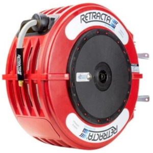 Retracta AR420R-01 R3 Red Premium air hose reel with 20 m x 13 mm (1/2 inch) air&hellip;