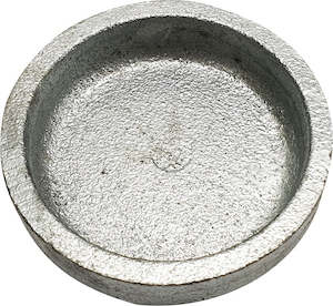 Ketta PF series roll groove cap galvanised steel - all sizes