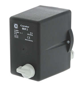 Accessories For Pumps: Condor MDR3 series pressure switch air compressor type 3 phase 10 bar (150 psi)