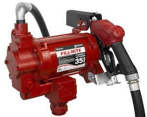 Fill Rite FR310VB 230v petrol and diesel pump with 5.5 m hose and automatic nozz&hellip;