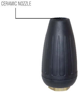 Ketta: Ketta RotoJet 400 turbo nozzle 1/4 inch BSP(F) 400 bar (5800 psi) max 90°C rated temperature - all sizes