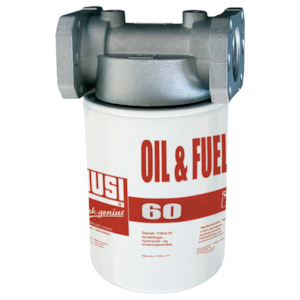 Piusi: Piusi 60 fuel filter for diesel and oil 60 lpm 1 inch BSP(F) 10 micron 12 bar (174 psi)