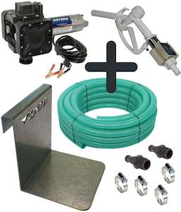 Sotera SS415B 12v diaphragm pump for IBC tanks and 30 m hose kit with Condor 100&hellip;