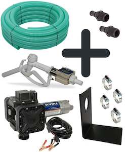 Sotera SS415B 12v diaphragm pump and 30 m hose kit with Ketta 100 dispensing noz&hellip;