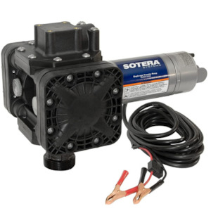 Sotera 12v Hytrel diaphragm pump for oil and diesel 1 inch NPT(F) 49 lpm