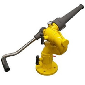 T-Rex WC-M-65-K-SN 80 mm (3 inch) manual water cannon (straight bore stream shaper nozzle)
