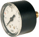 Wika pressure gauge 1/8 inch BSP(M) 40 mm face ABS case liquid filled 0-6 bar (0-87 psi)