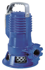 Zenit: Zenit APBLUEP100 series submersible pump Iecex for dirty water high head 40 mm 1-1/2 inch BSP(F) 360 lpm 17.3 m head 0.75 kW