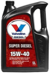Valvoline 5 litre 15W-40 Super Diesel multi-grade engine oil