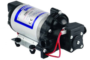 24 Volt Pumps: Shurflo 24v diaphragm pump 2088-474-144 11.3 lpm 3.1 bar (45 psi)