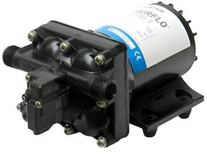 Shurflo 12v Pumps: Shurflo 4138-111-E65 AquaKing Standard 12v fresh water diaphragm pump 11 lpm 3.8 bar (55 psi)