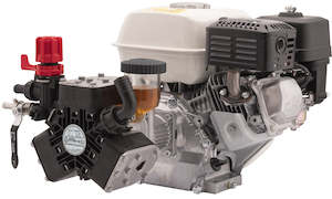 Annovi Reverberi Engine Driven Pumps: Annovi Reverberi AR25bp triple diaphragm poly soft-wash pump Honda GX160 4.8 hp 25 lpm 20 bar (290 psi)
