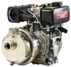 Pacer I series 2 inch BSP(M) stainless steel pump Yanmar diesel 650 lpm 23 m head