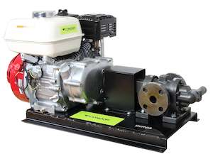 RotoFluid FTRB series heavy duty gear pump with Honda GX industrial engine 10 bar (145 psi)