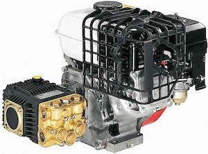 Skid Water Blasters 1: Ketta water blaster pump and engine pack Honda GX200 5.5 hp 150 bar (2200 psi) 8 lpm