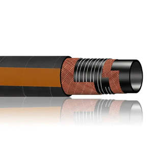 Hose: FoxHose RPS series 25 mm (1 inch) suction and delivery hose for oil and diesel 10 bar (145 psi)